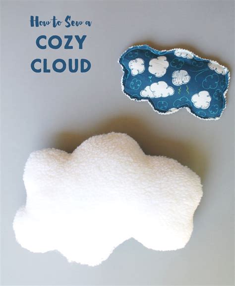 Sew a cozy cloud
