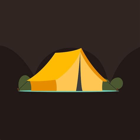 Premium Vector | Vector camping tent