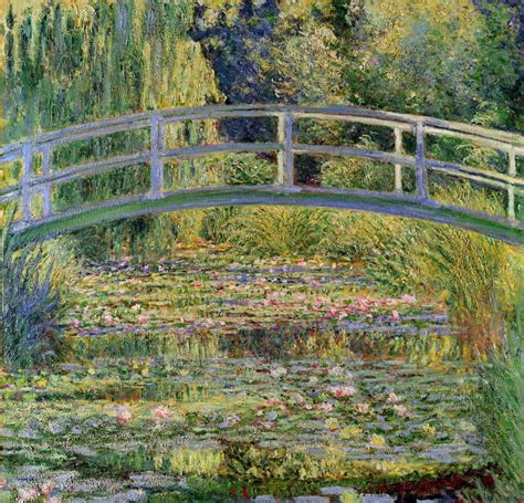 The Japanese Bridge (The Water-Lily Pond) - Claude Monet - WikiPaintings.org | Seerosen teich ...