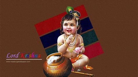 Bal Krishna Eating Makhan [butter] | Bal krishna, New rangoli designs ...