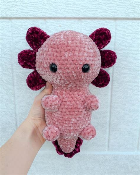 Crochet axolotl Macrame Craft Supplies & Tools etna.com.pe