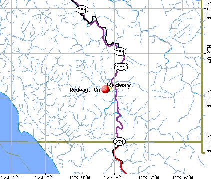 Redway, California (CA 95560) profile: population, maps, real estate, averages, homes ...