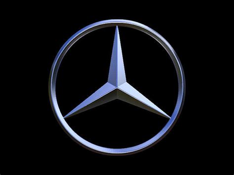 Mercedes Benz Car Logo free 3D model | CGTrader