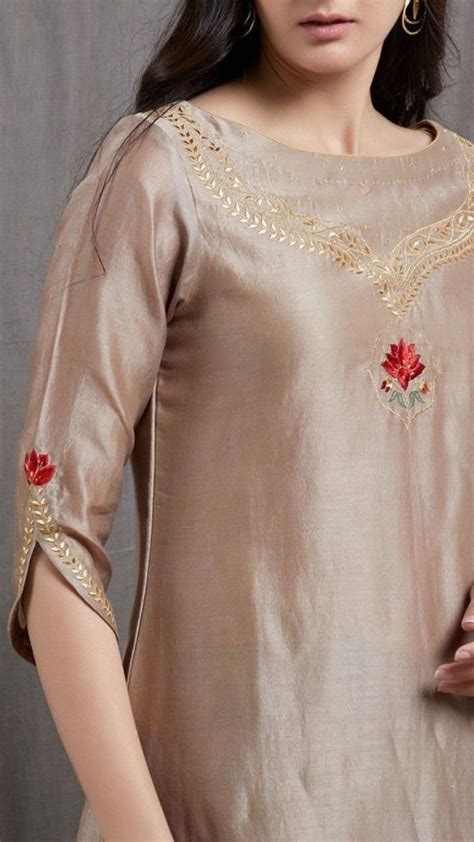 Threads of Culture in 2024 | Silk kurti designs, Sleeves designs for ...