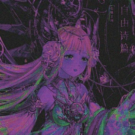 Pin by ʕ⁎̯͡⁎ʔ༄ on cyber ¸.*♡*.¸ goth | Anime, Dark anime, Aesthetic anime