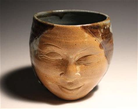 Planter Head Face Sculpture Ceramic Flower Pot Indoor Outdoor, Gaia | Ceramic flower pots ...