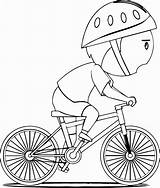 Cycling Coloring Pages  Best For Kids sketch template