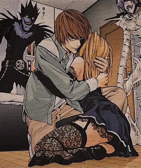 [OC] light and misa by me! : deathnote