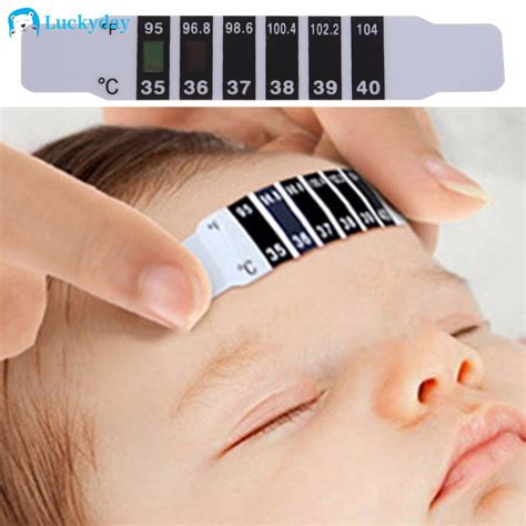 Forehead Baby Test Thermometer Fever Temperature Reusable Kids Care Health Monitors | Shopee ...