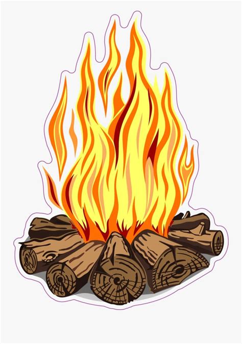 Campfire Clipart Images | Campfire drawing, Fire art, Drawings
