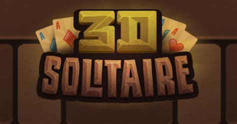 3D Solitaire - Play Online at GoGy Games