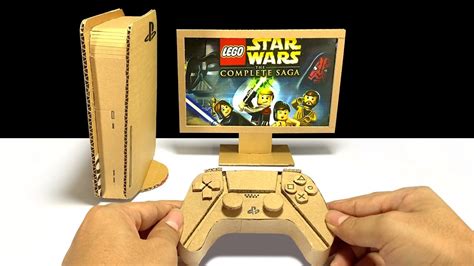 How To Make Playstation 5 (PS5) From Cardboard - YouTube