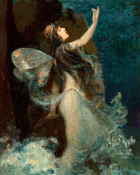 Art Deco Water Nymph/ Fairy 8x10 Fine Art Print | Etsy in 2021 ...