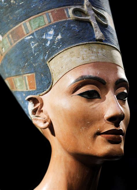 F&O Fabforgottennobility — Nefertiti Bust, a 3300-year-old painted limestone...