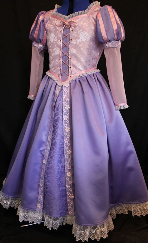 NEW Design! RAPUNZEL Tangled Costume ADULT Custom Size Cosplay Disney ...