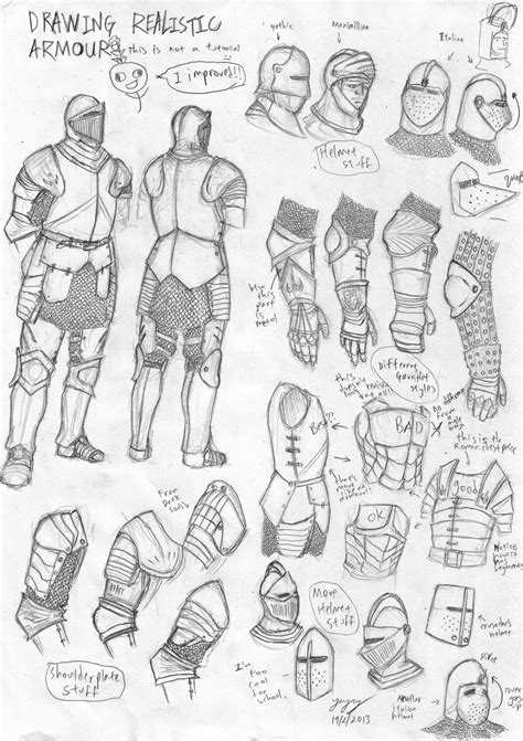 Medieval European Armour Sketch by Iron-sage on DeviantArt