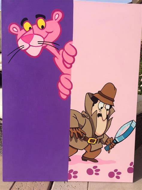 The Pink Panther cartoon Inspector Clouseau Painting by PAPA (Now Accept Bitcoin) in 2021 ...