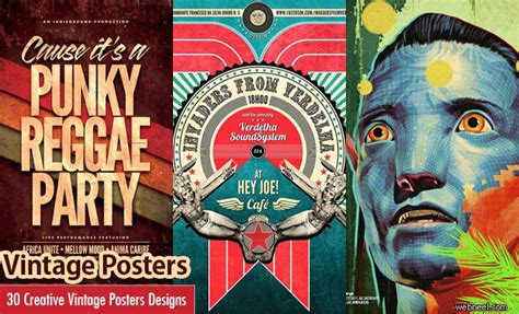 30 Creative Vintage Posters Design examples from around the world