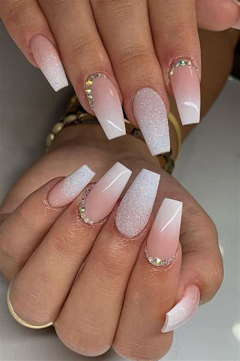 How to Do The Best French Ombre Dip Nails in 2023 | Ombre acrylic nails, Ombre nails glitter ...