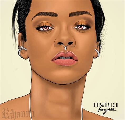 Cartoon Rihanna #riri #rihanna | Artist painting, Rihanna fenty, Rihanna