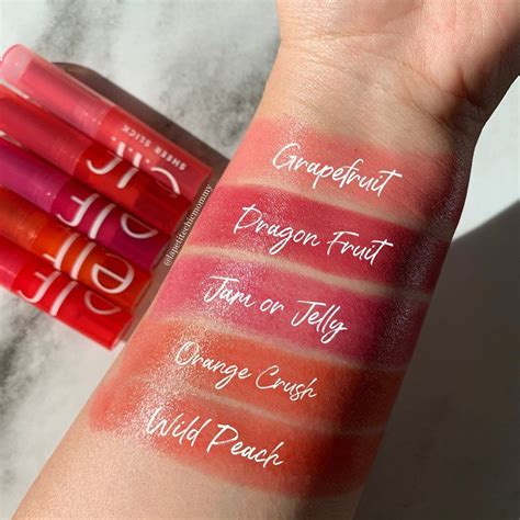 •leslie• on Instagram: “Sheer Slick Swatches from @elfcosmetics They’re ...