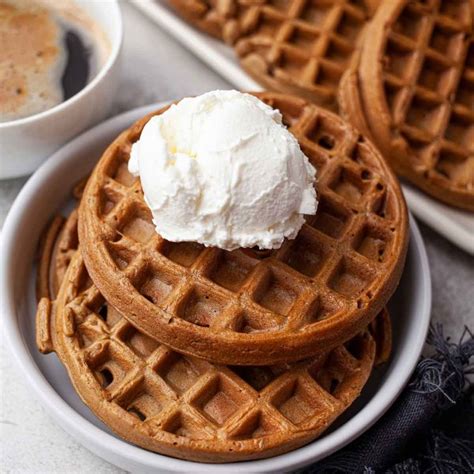 Crispy Rice Waffles (GF, with Leftover Rice)