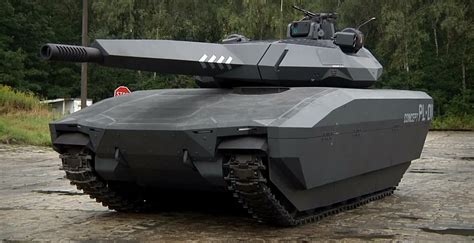 The PL-01 Stealth Tank Is as Absurdly Cool as a Lamborghini - autoevolution