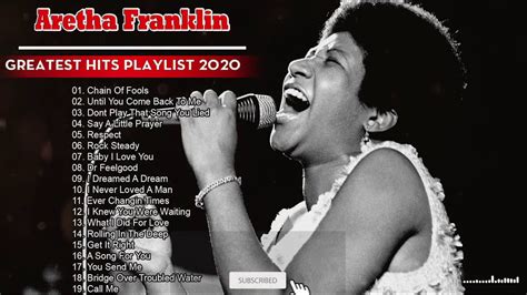 Aretha Franklin Greatest Hits - Best Songs Aretha Franklin Full Album ...