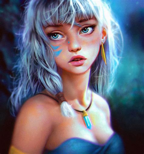 ArtStation - Princess Kida FanArt