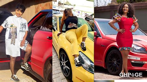 Photos of Nana Ama Mcbrown's expensive cars hits the internet - GhPage