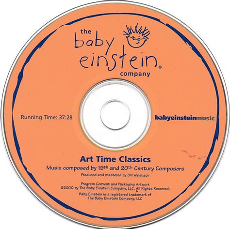 The Baby Einstein Music Box Orchestra – Art Time Classics (2000, CD) - Discogs