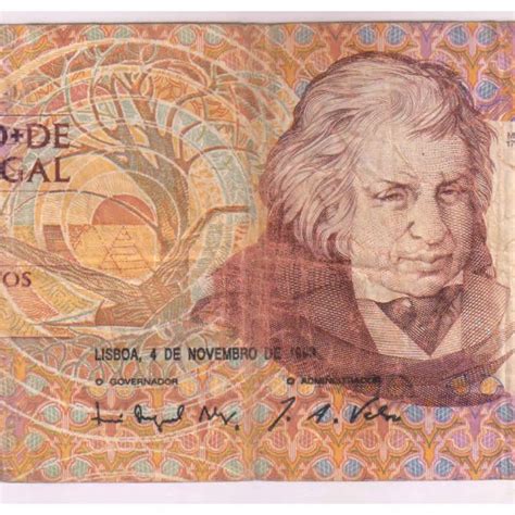 Portuguese –500 Escudos 1989 used currency note - KB Coins & Currencies