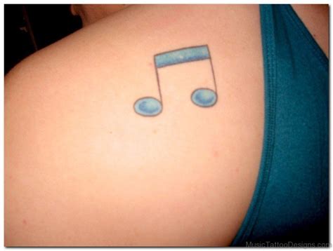 84 Excellent Music Tattoo On Back