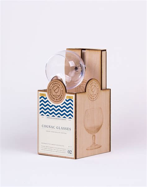 Zephyr Glassware (Student Project) | Beautiful packaging design, Glass packaging, Creative ...