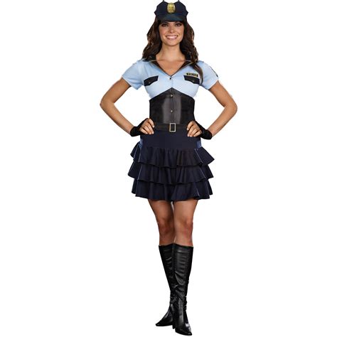 Police Officer Women’s Small Female Adult Halloween Costume - Walmart.com - Walmart.com