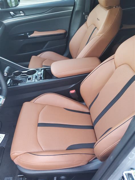 Pictures of K5 GT in Wolf Gray with Chestnut Brown interior | Kia Forum