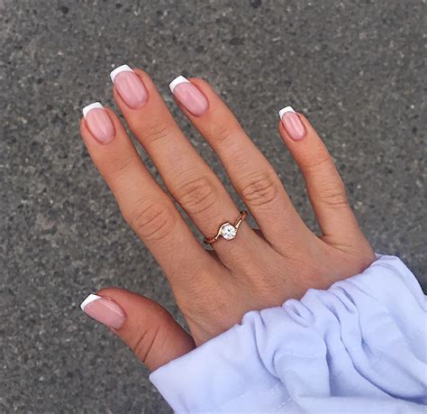 lifeinhamburg.com | Gel nails french, White tip acrylic nails, White tip nails