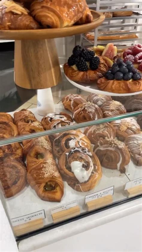 Pastries 🥐 | Dessert shop, Cafe food, Bread shop