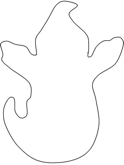 Ghost Pattern Printable Web How Do You Make A Ghost For Halloween?Printable Template Gallery
