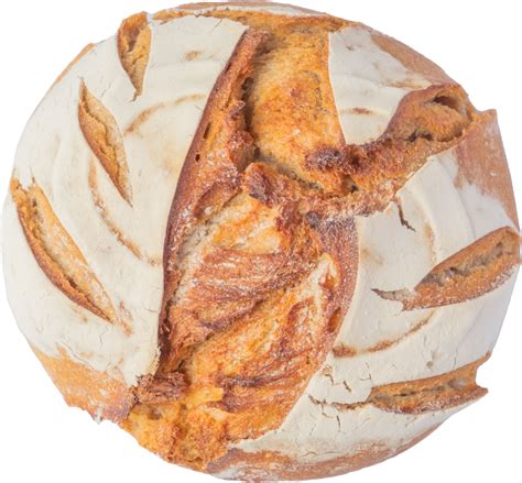 cutout sourdough bread on transparent background. 9974094 PNG
