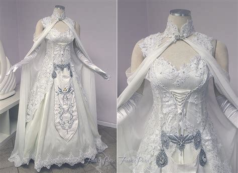 Stunning wedding dress is inspired by Princess Zelda's dress from The Legend of Zelda.