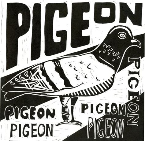 Pigeon Art Print by Peter Dunne | Society6