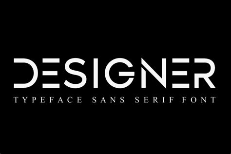 DESIGNER Typeface - Download Fonts