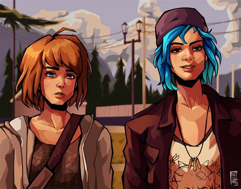 Life is Strange Max and Chloe Illustration PRINT - Etsy