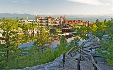 File:Mohonk Mountain House 2011 View of Mohonk Guest Rooms from One ...