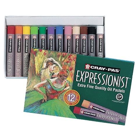 Cray-Pas Expressionist Oil Pastels Set Of 12