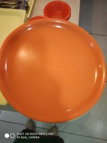 Round Acrylic Dinner Plate, For Hotel at Rs 56/piece in New Delhi | ID: 8958596991