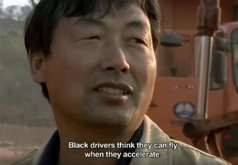 Black drivers think they can fly when they accelerate. | It's All So Tiresome | Know Your Meme