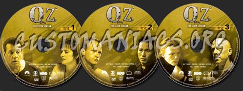 OZ Season 6 dvd label - DVD Covers & Labels by Customaniacs, id: 183147 ...