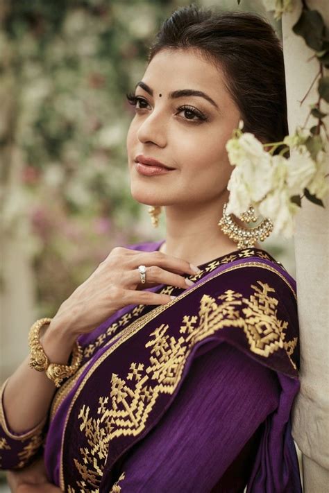 kajal aggarwal purple colour 1205KM Navy Blue Color, Cream Color, Pink Color, Colour, Green ...